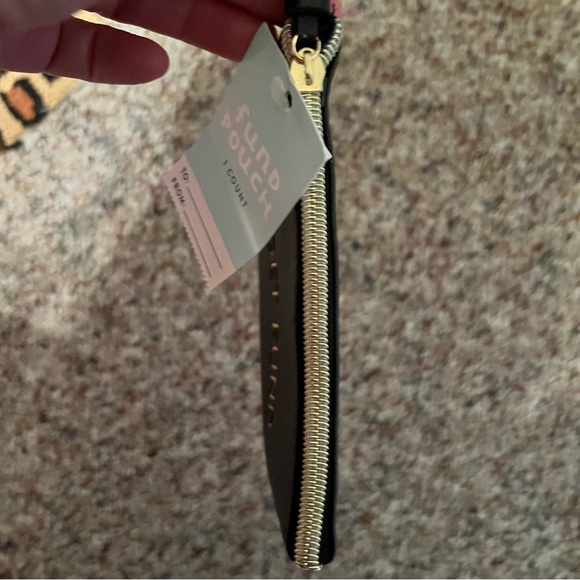 Target Fund Black Zipper Coin Purse - Picture 3 of 5